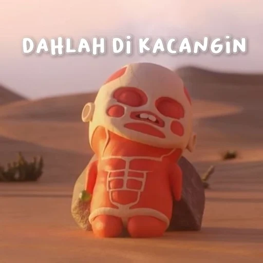 mainan, sasageyo, serangan titan, colossal titan, pacarku seorang monster