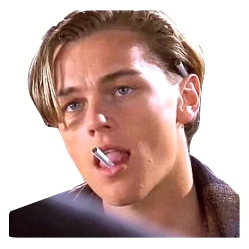 emoticônes, jack dawson 1912, leonardo dicaprio