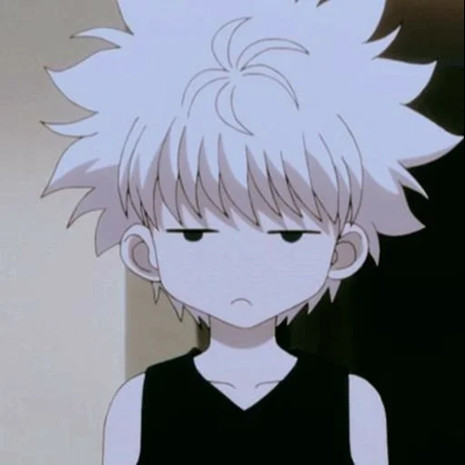 killua, zeno killu, kilo hunter x, killua è scontento, hunter x hunter 3