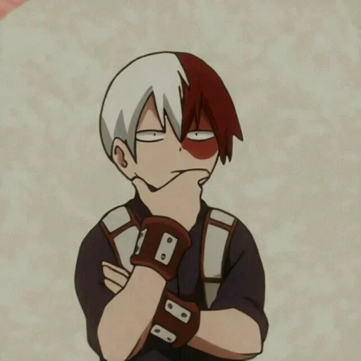 todoroki, todoroki, animación divertida, árbol de vid, shoto todoroki