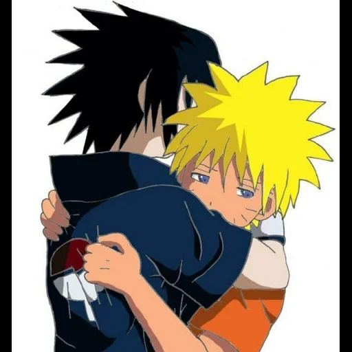 sasunaru, naruto sasuke, pelukan naruto sasuke