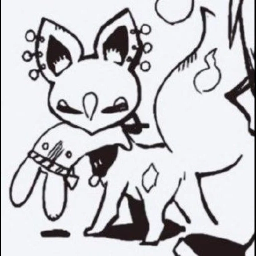 imagen de kavai, sketch, dibujo del boceto, coloración pokemon, miau de monstruo de bolsillo de color