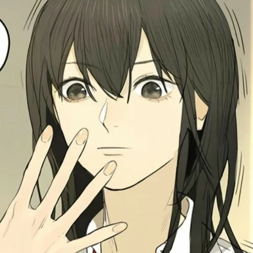 mangá, foto, tamen de gushi, personagens de anime, a história deles é manhi