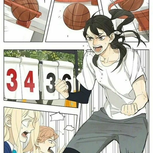 manga, animación cómica, munga manhua, manga tan nueve lectura, tamen di gushi kiss comics ep