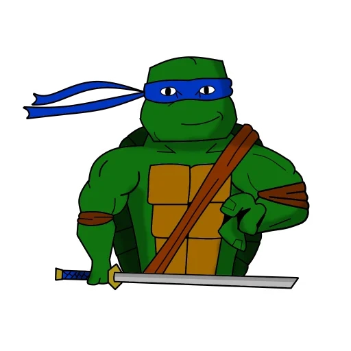 tortues ninja, donatello tmnt 2012 art, tortue ninja de leonardo