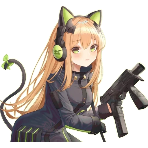 anime some, anime girls, frontline some, anime is some girl, frontline tmp some