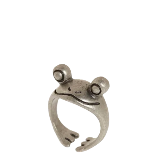 ring, zubehörteil, ringkröte, frauenringe, mit einem frosch klingeln