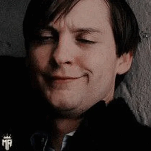 toby maguire, bully maguire, toby maguire evil, toby maguire smile, peter parker toby maguire