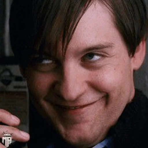 toby maguire, toby maguire jahat, si licik toby maguire, peter paktoby maguire, meme peter paktobi maguire