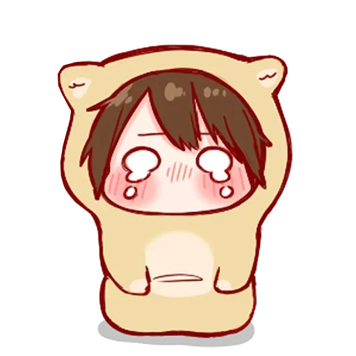 chibi, bild, eren chibi, chibi anime, chibi anime charaktere