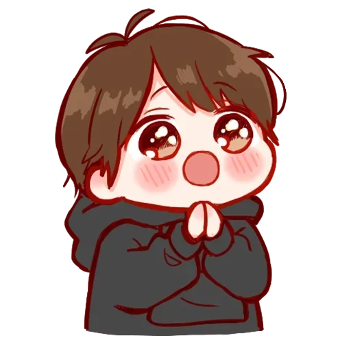 chibi, picture, art chibi, jungkook chibi, cute drawings of chibi