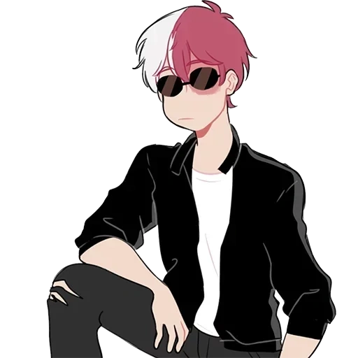 figure, todoroki, anime boy, hosto shoichi, todoroki shoto is fully grown