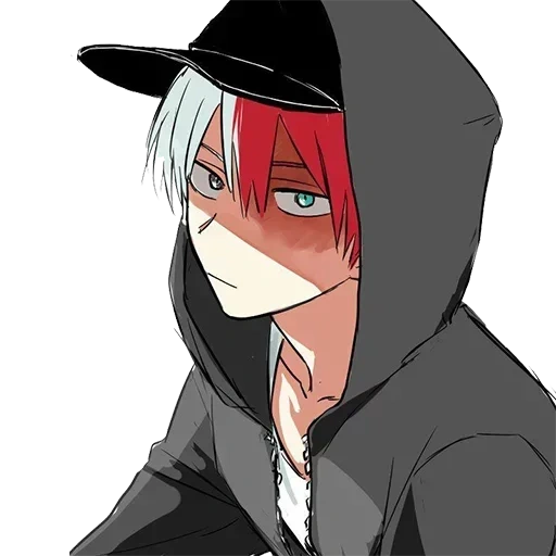 todoroki, el anfitrión zhao uno, papel de animación, chico lindo de animación, shoto todoroki stusheami