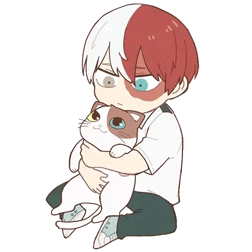 immagine, todoroki chibi, anime chibi todoreki, todoroki shoto è piccolo, torodoroki cuscinetto shoto chibi