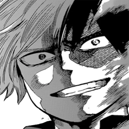 manga, todoroki shouto, mi heroica academia, manga mi heroica academia, manga fukidashi mi academia de héroes