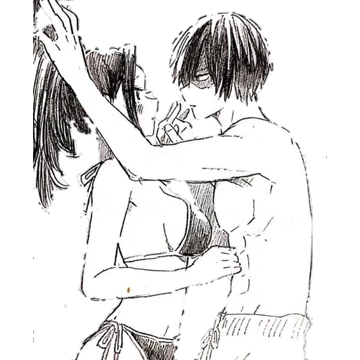 image, couple anime, manga anime, dessins d'anime, beaux couples d'anime