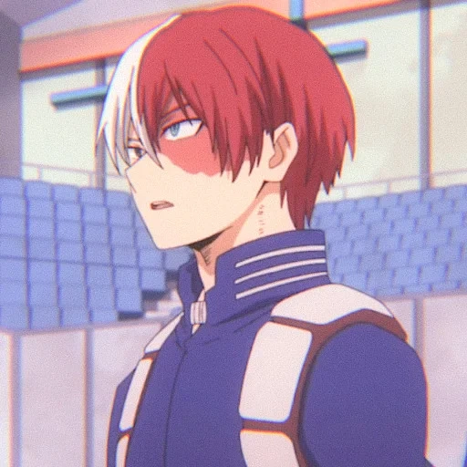 todoroki, menino anime, videira na árvore anfitriã, todoroki shoto, animação shoto todoroki