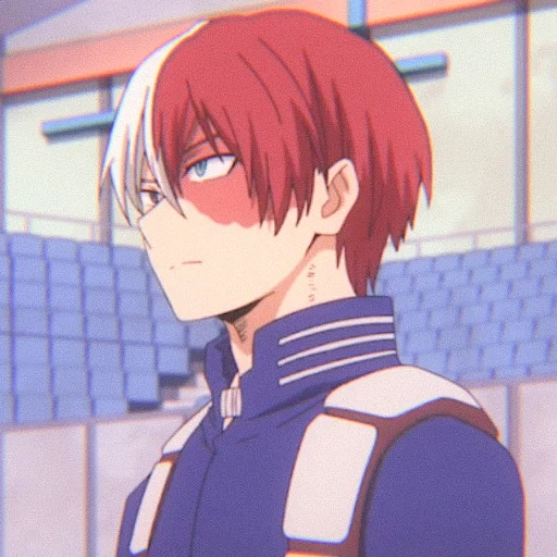 menino anime, videira na árvore anfitriã, todoroki shoto, personagem de anime, animação shoto todoroki