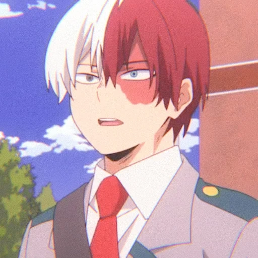 todoroki, shoto todoroki, shoto todoroki, anime characters, hero academy season 3 episode 24