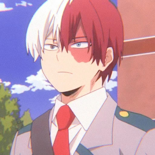 todoroki, todoroki shouto, anime bakugo katsuki todoroki shoto, hero academy season 3 episode 24, my hero academy season 4 todoromu