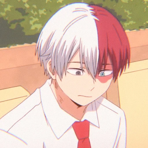 todoroki, anggur pohon tuan rumah, shoto todoroki, anime todoromu, tangkapan layar todoroki