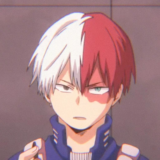 anime, todoroki, todoroki kun, todoroki shoto, personajes de anime