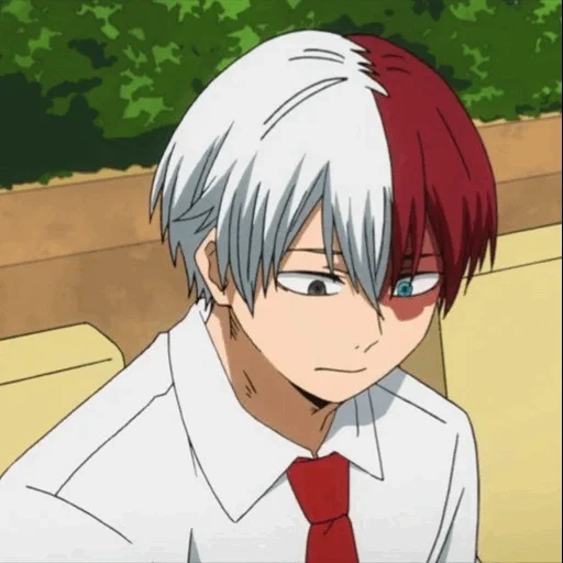 todoroki, todoroki kun, todoroki shoto, anime todoroki, tangkapan layar torodoroki