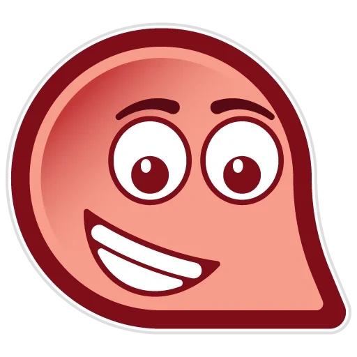 emoji, palla rossa, faccia emoji, palla rossa, palla rossa 4