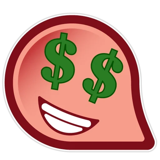 i soldi, emoji, emoji money, dollaro sorridente, smiley money