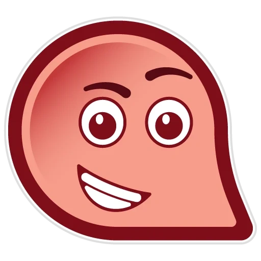 palla rossa, faccia emoji, faccia sorridente, palla rossa, palla rossa 4