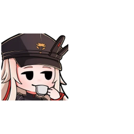 anime, anime artistique, anime mignon, personnages d'anime, kantai iowa chibi