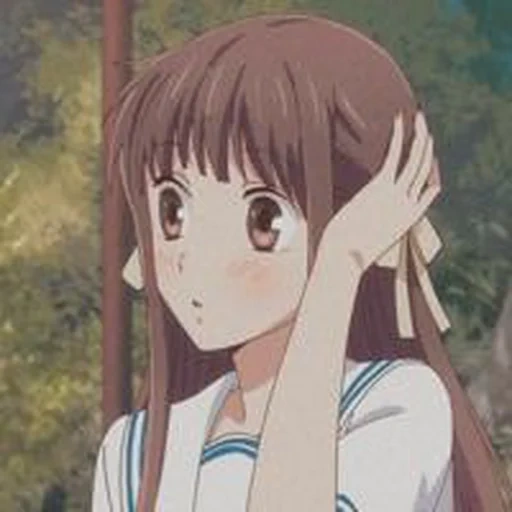 diagram, honda toru, potong sebagai anime, anime girl, karakter anime