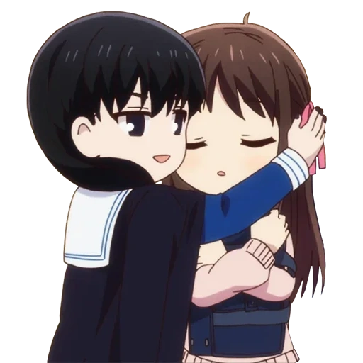 anime, picture, anime characters, lovely anime couples, haru rin fruit basket