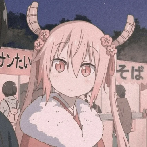 fafnir anime kobayashi, torah kobayashi and cannes kamui, anime, characters anime, anime ideas