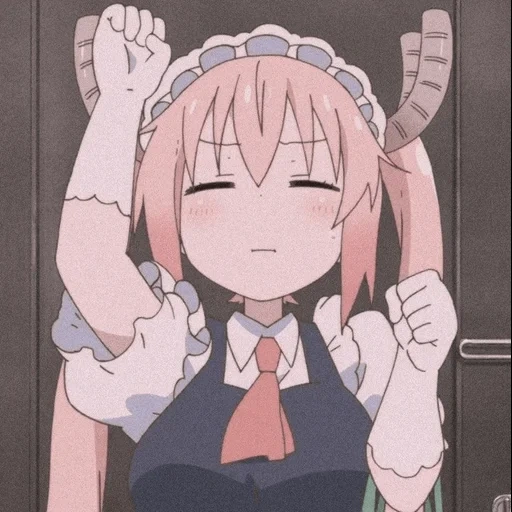 dragon maid kobayashi san, anime dessins mignons, maid anime, idées d'anime, personnages anime