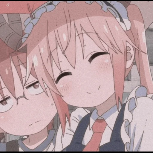 kobayashi 5 episódio, dragon maid kobayashi, anime maid dragon, dragon maid torá, kobayashi san art