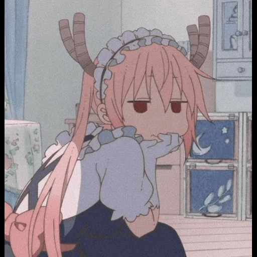 dragon maid kobayashi, mems hong-hon dragon hums, dragão-horn cobiashi-san momentos engraçados, maid kobayashi, torá dragon maid