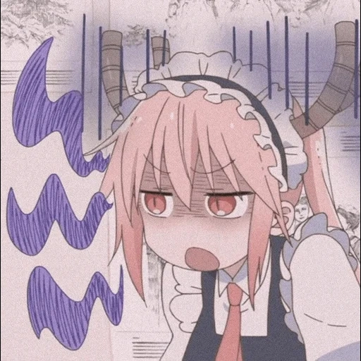 anime charaktere, anime ideen, dragon maid kobayashi, anime, ein anime