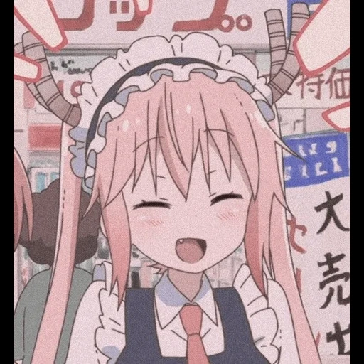 kobayashi san, maid kobayashi san, maid kobayashi, kobayashi san art, personaggi anime