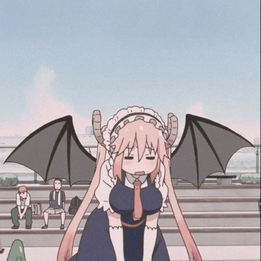 personaggi anime, idee anime, kobayashi-san corrugati dragon, anime lovely, anime