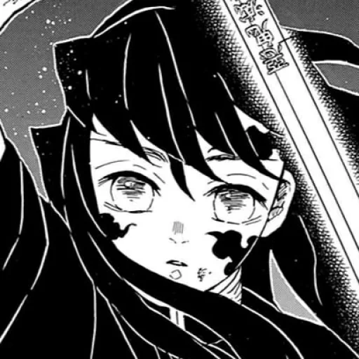 picture, manga blade, muichiro tokito death, the blade dissecting demons, blade dissecting manga demons