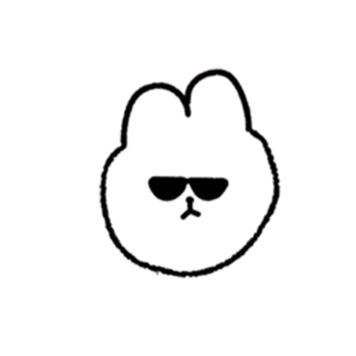 little rabbit, bt 21, screenshot, bt21 tattoo sketch