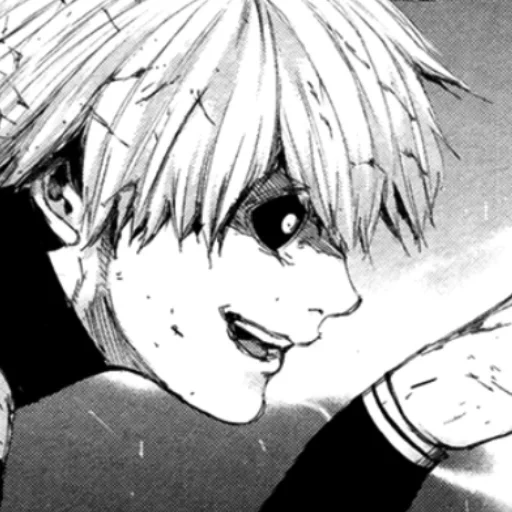 anime, kaneki, manga kaneki, manga kaneki ken, kaneki ken manga sofre