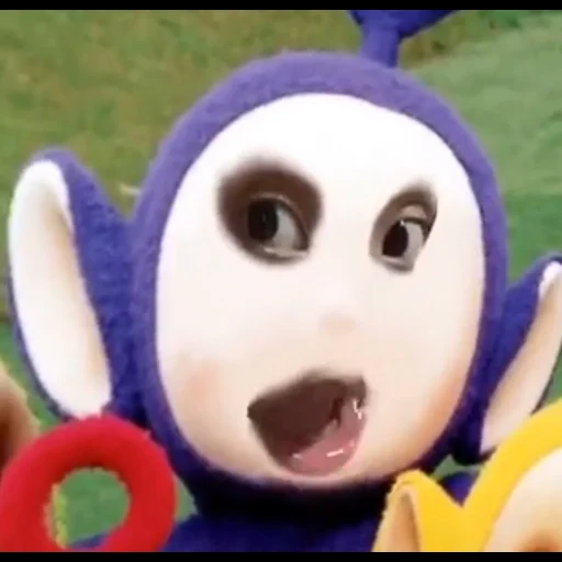 um brinquedo, telepusia, puzyblinchik, teletubbies diz eh-oh, telepusia puzyblinchiki