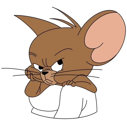 jerry, tom jerry, menggambar jerry, jerry mouse, tikus jerry yang menyedihkan