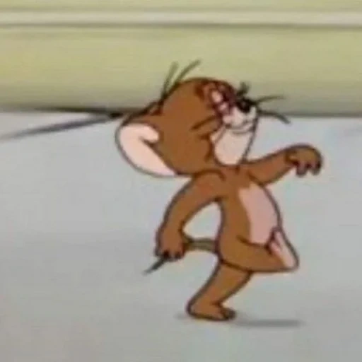 alemán, tom jerry, jerry está bailando, jerry tom jerry, tom y jerry episodio 30