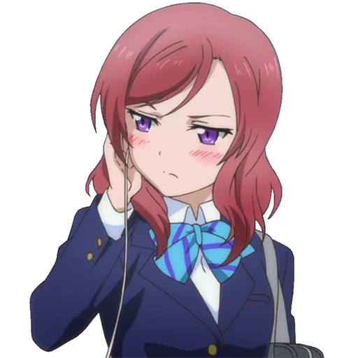 animation, nishikino maki, miki nishimuno is evil, love live school idol project