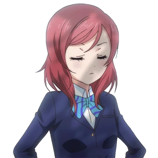 anime, nishikino maki, perokok 2 hari, maki nishikino doctor