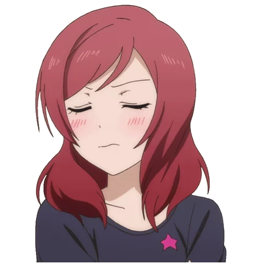 nishino maki, maki nishikino, cartoon field lava, live love engineering school idol