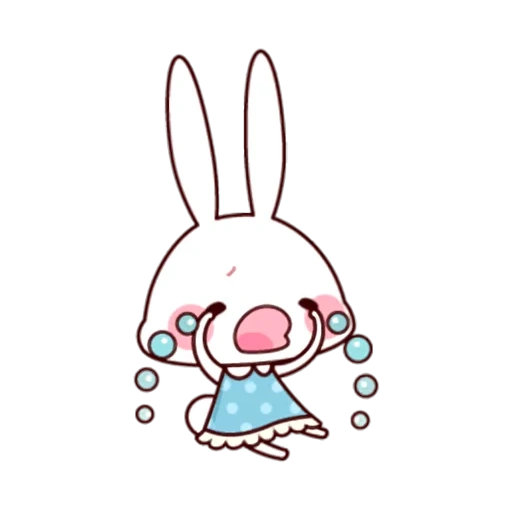 conejo rosa, bunny boceto, conejo kawai, lindo boceto de conejo, sketch conejito